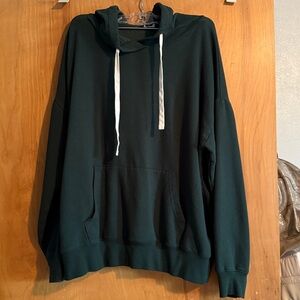 Buffalo David Bitton Dark Green Hoodie
